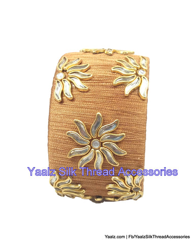 silk thread Single Bangle Collections 