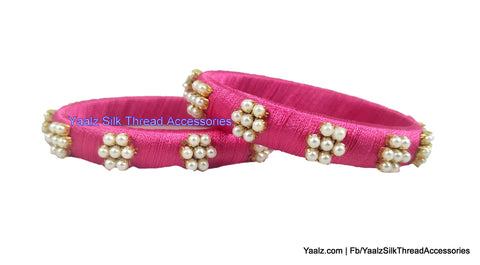 silk thread Single Bangle Collections 