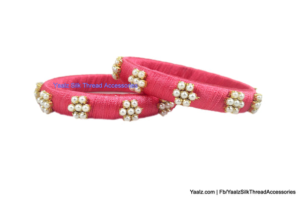 silk thread Single Bangle Collections 