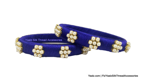 silk thread Single Bangle Collections 
