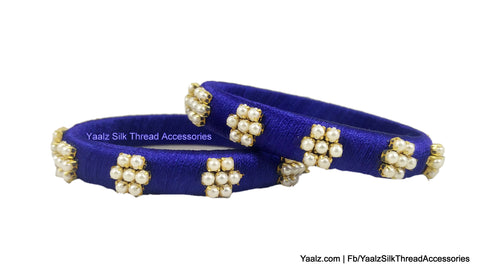 silk thread Single Bangle Collections 
