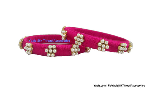 silk thread Single Bangle Collections 