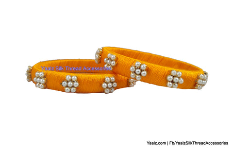 silk thread Single Bangle Collections 