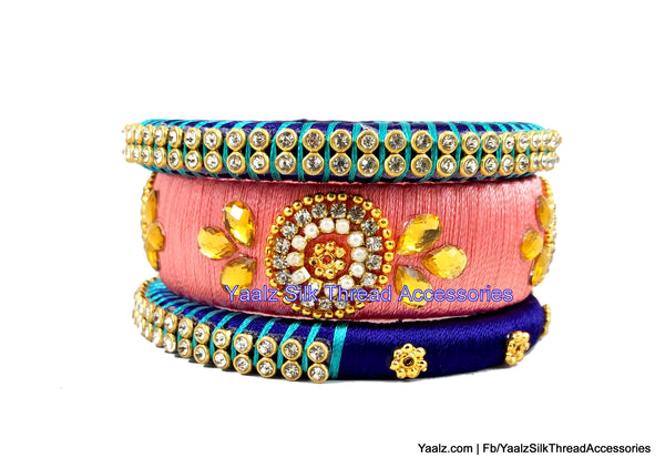 silk thread Grandeur Bangle Collections 