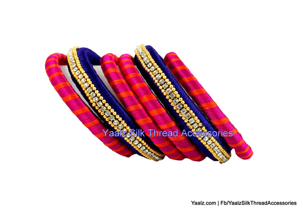 silk thread Grandeur Bangle Collections 