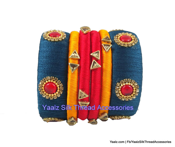 silk thread Grandeur Bangle Collections 