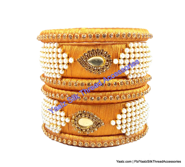 silk thread Grandeur Bangle Collections 