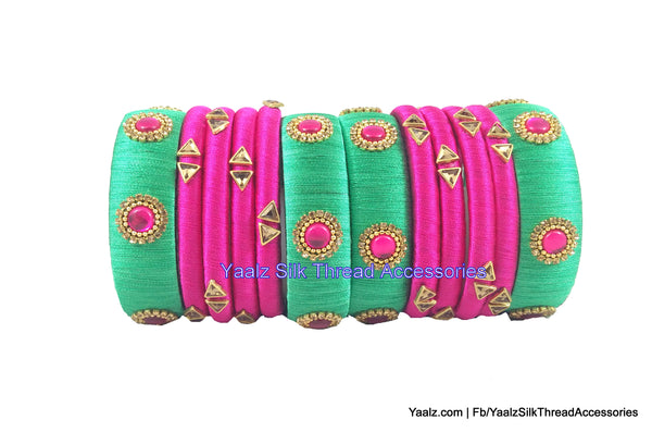 silk thread Grandeur Bangle Collections 