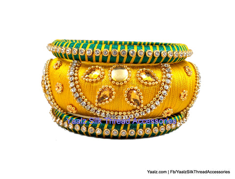 silk thread Grandeur Bangle Collections 