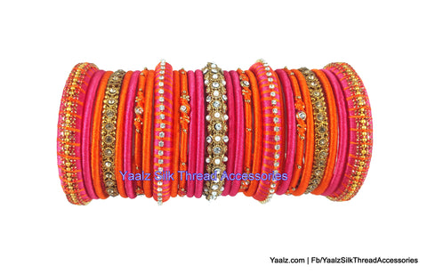 silk thread Grandeur Bangle Collections 