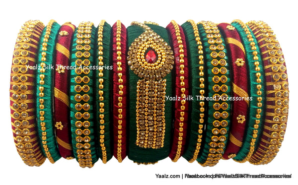 silk thread Grandeur Bangle Collections 