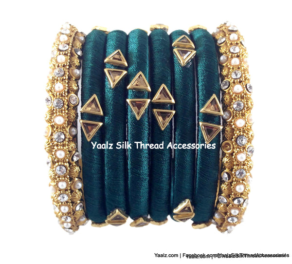 silk thread Grandeur Bangle Collections 