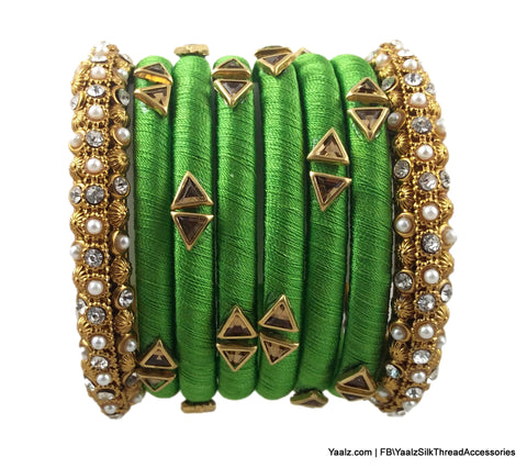 silk thread Grandeur Bangle Collections 