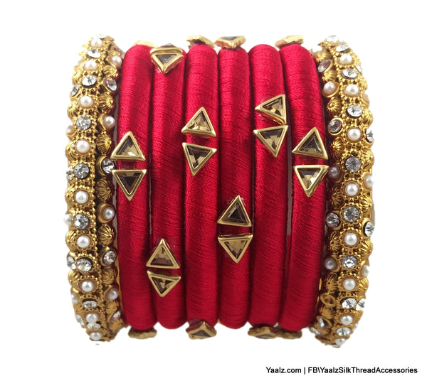 silk thread Grandeur Bangle Collections 