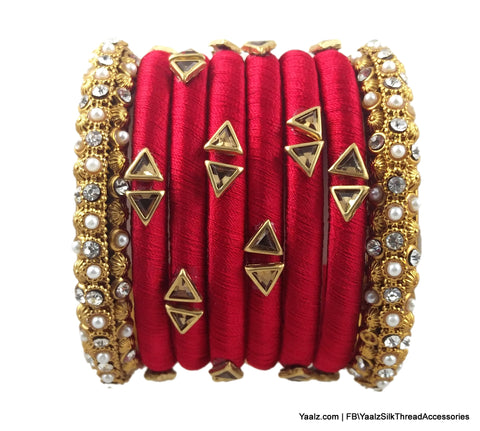 silk thread Grandeur Bangle Collections 
