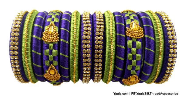silk thread Grandeur Bangle Collections 