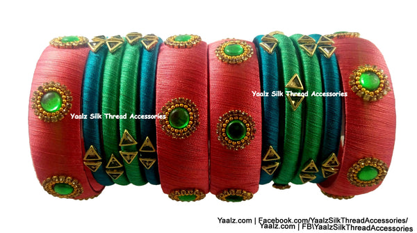 silk thread Grandeur Bangle Collections 