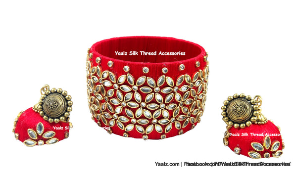 silk thread Single Bangle Collections 