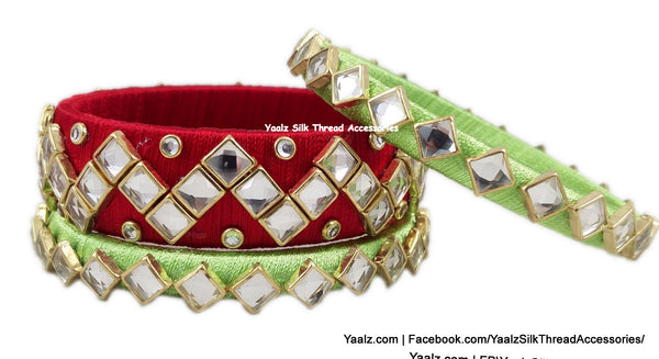 silk thread Grandeur Bangle Collections 