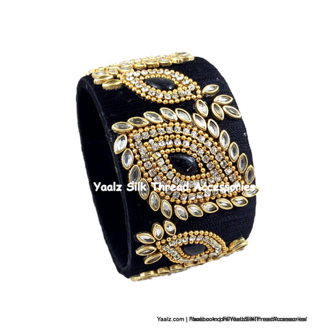 silk thread Single Bangle Collections 