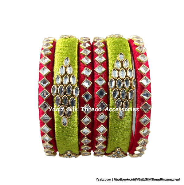 silk thread Grandeur Bangle Collections 