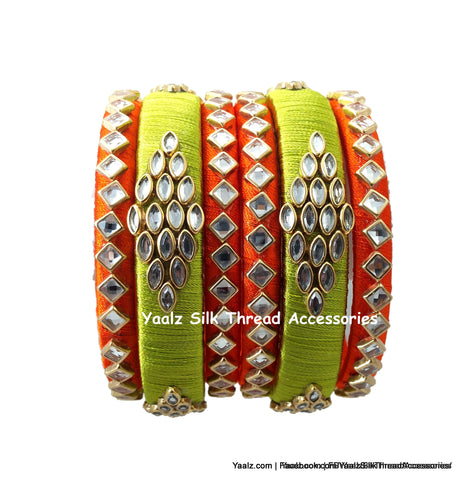 silk thread Grandeur Bangle Collections 
