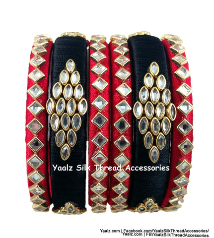 silk thread Grandeur Bangle Collections 