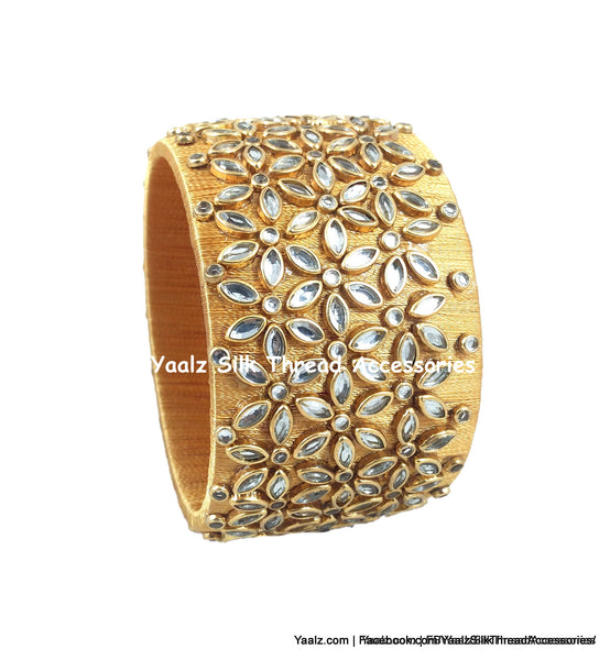 silk thread Single Bangle Collections 