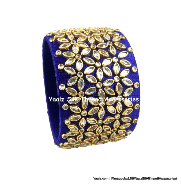 silk thread Single Bangle Collections 