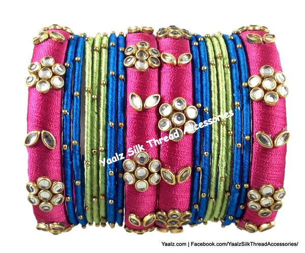 silk thread Grandeur Bangle Collections 