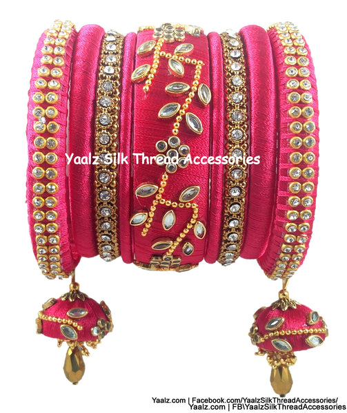 silk thread Grandeur Bangle Collections 