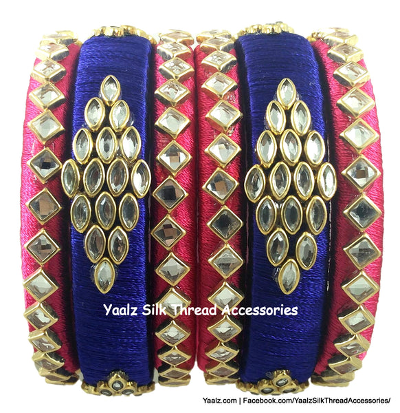 silk thread Grandeur Bangle Collections 