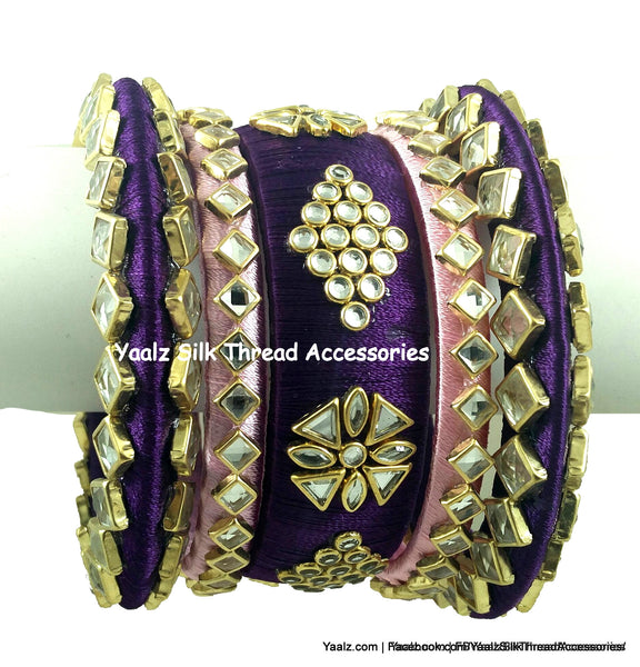 silk thread Grandeur Bangle Collections 