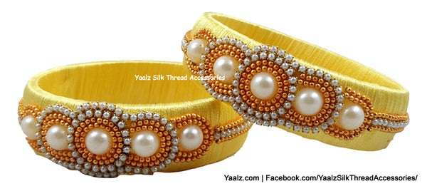 silk thread Single Bangle Collections 