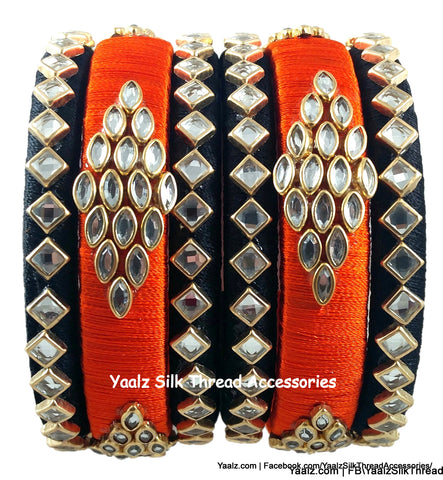 silk thread Grandeur Bangle Collections 