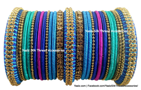 silk thread Grandeur Bangle Collections 