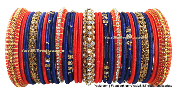 silk thread Grandeur Bangle Collections 