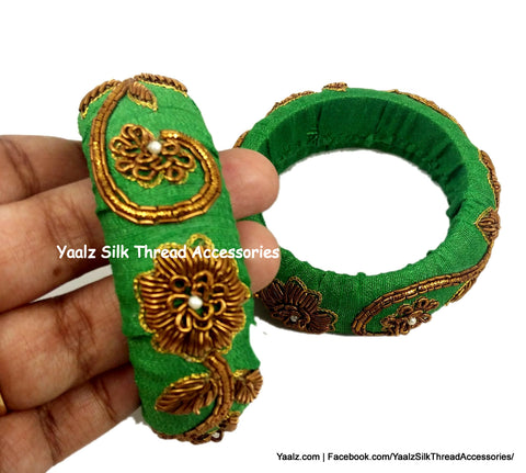 silk thread Grandeur Bangle Collections 