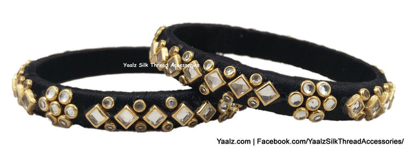 silk thread Single Bangle Collections 