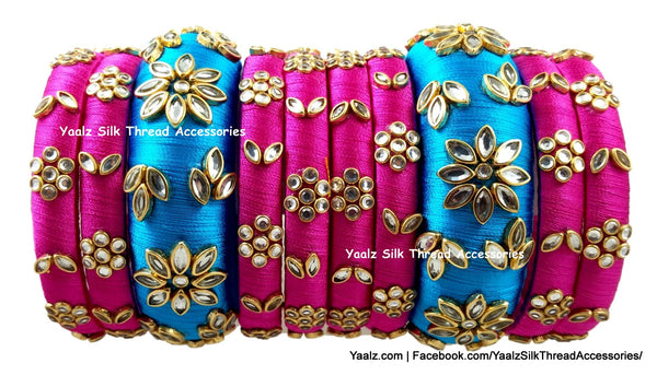 silk thread Grandeur Bangle Collections 