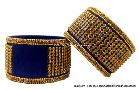 silk thread Single Bangle Collections 