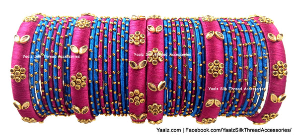 silk thread Grandeur Bangle Collections 