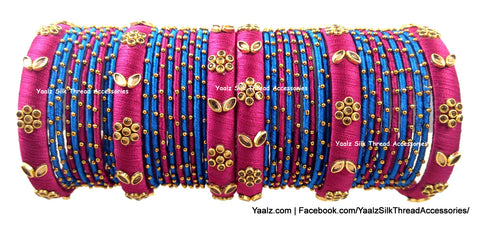 silk thread Grandeur Bangle Collections 