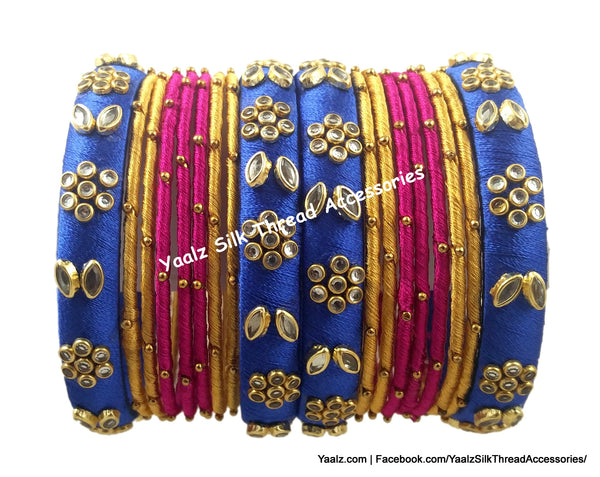 silk thread Grandeur Bangle Collections 