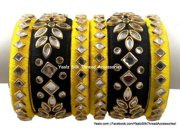silk thread Grandeur Bangle Collections 