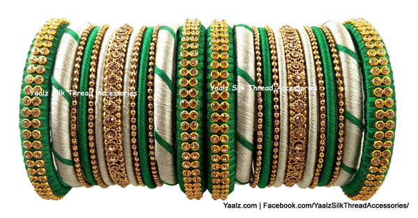 silk thread Grandeur Bangle Collections 
