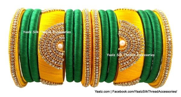 silk thread Grandeur Bangle Collections 