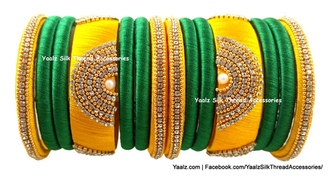 silk thread Grandeur Bangle Collections 