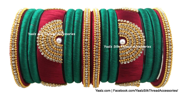 silk thread Grandeur Bangle Collections 