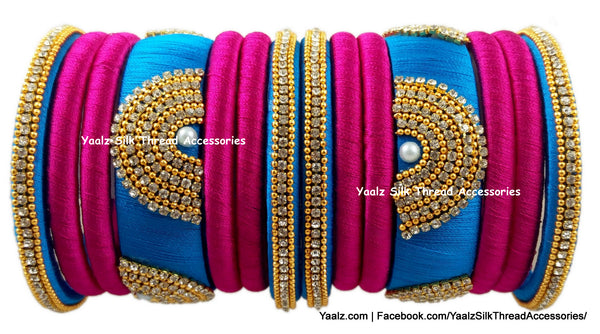 silk thread Grandeur Bangle Collections 